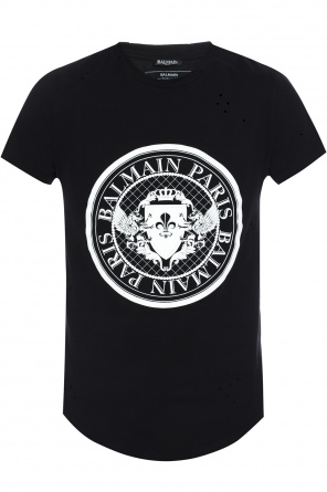 T-shirt with holes, zdjęcie 1 T-shirt with holes od Balmain